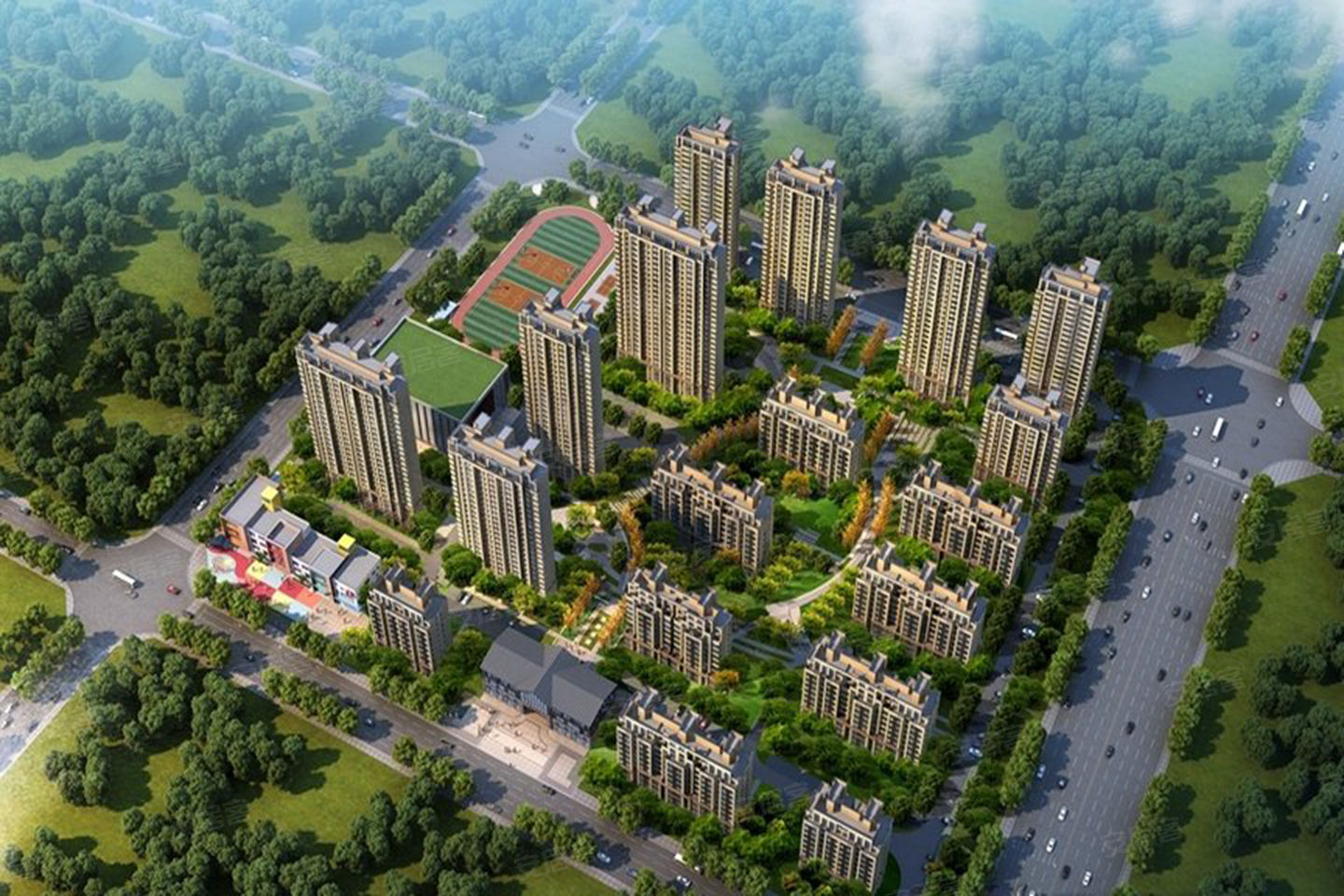 合肥文一锦门学府里